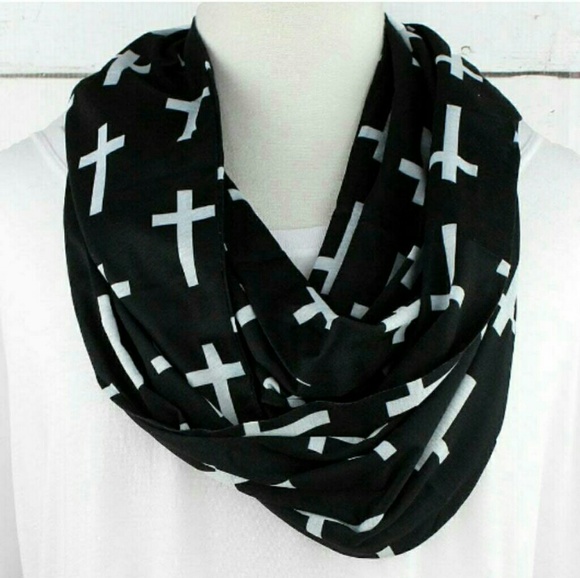Cross Infinity Scarf - Picture 1 of 1